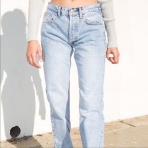 Brandy Melville Low Rise Skater Jeans